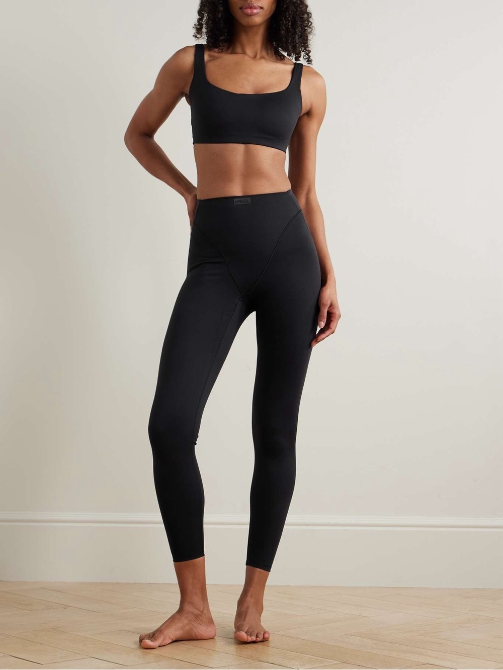 Nike x Skims V-line 26” Leggings Size Large - Obsidian